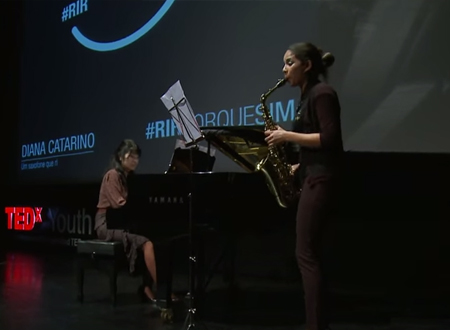 Um saxofone que ri | TEDxYouth@Leiria